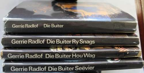 4 x Buiter boeke deur Gerrie Radlof