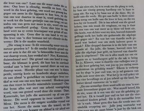 Die Opstand deur George Orwell -vertaal deur T. Bruwer