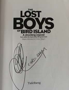 The Lost Boys of Bird Island by Mark Minnie and Chris Steyn--Signed!