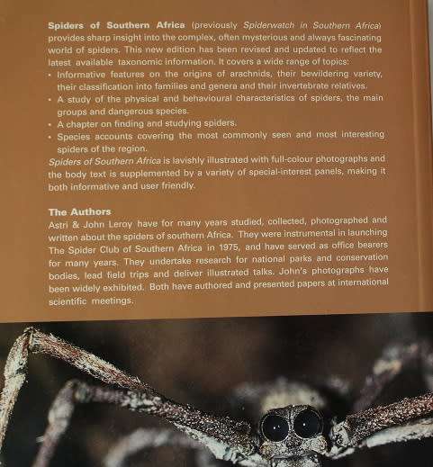 Spiders of Southern Africa by Astri and John Leroy