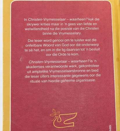 Christen-Vrymesselaar waarheen? deur J.J. Swart
