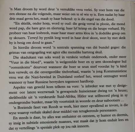 Geniet die oorlog, die vrede gaan erger wees deur P.H.Roodt