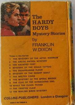 The Mystery of the Spiral Bridge by Franklin W. Dixon. The Hardy Boys series.