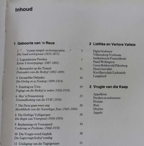 Boom van die Lewe deur Siegfried Stander. Die verhaal van Kaapse vrugte.