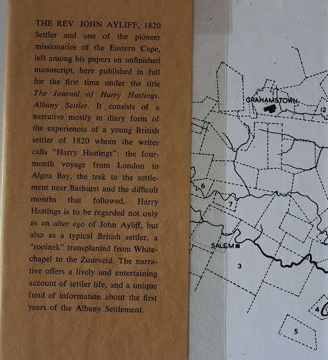 The journal of `Harry Hastings` Albany Settler by Rev. John Ayliff