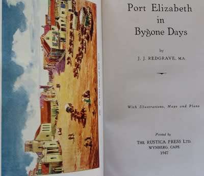 Port Elizabeth in bygone days by J.J. Redgrave