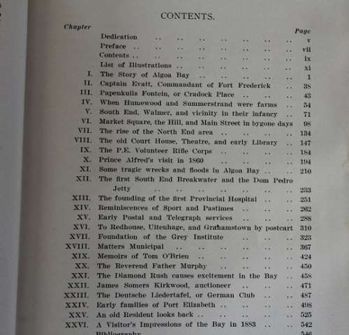 Port Elizabeth in bygone days by J.J. Redgrave