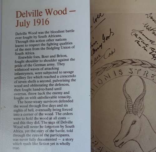Delville Wood by Ian Uys-signed!