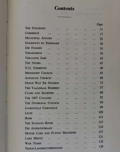 Jansenville yesterday and today by Sid Fourie-Signed !