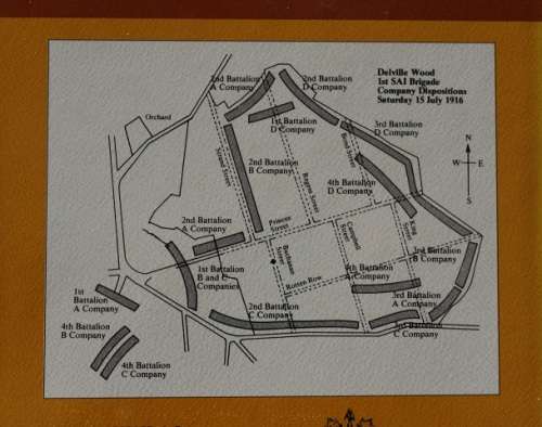 Rollcall  by Ian Uys. The Delville Wood story