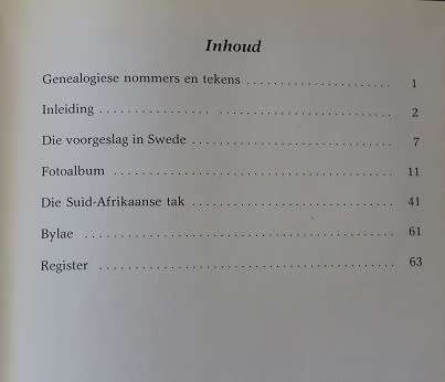 Nordinstamregister opgestel deur Villebois A. van der Spuy