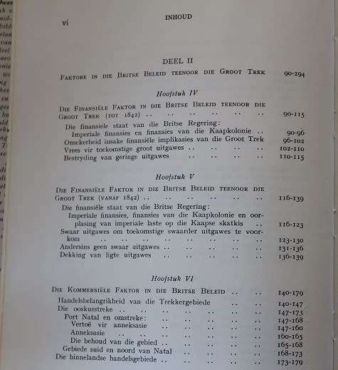 Die Britse Owerheid en die Groot Trek deur C.F.J. Muller