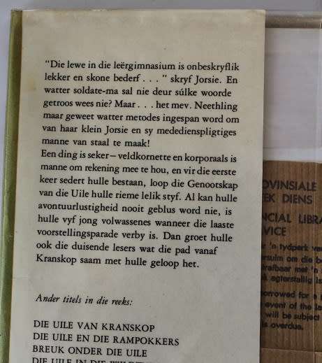 Die Uile in die Gimnasium deur Cor Dirks.