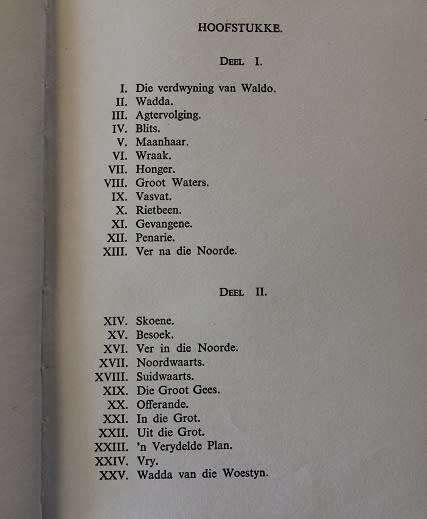 Wadda van die woestyn deur Cor. Dirks