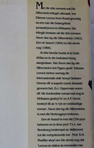 Die Silberstein - Trilogie deur Etienne  LeRoux