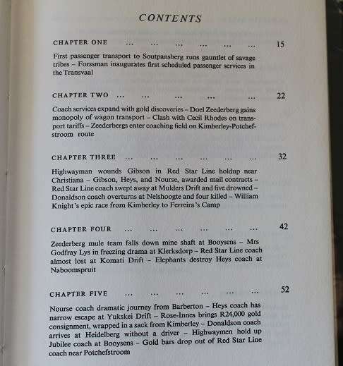 Veld Express by Harry Zeederberg. Stage Coach in Southern Africa.