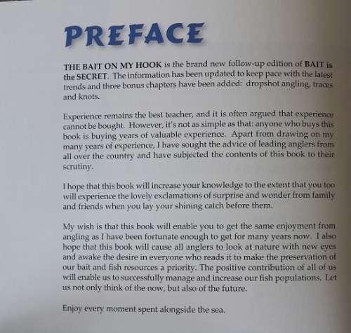 The bait on my hook and other secrets by Nickie Louwrens