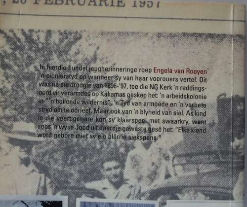 Met`n eie Siekspens deur Engela van Rooyen. Jeugherinneringe