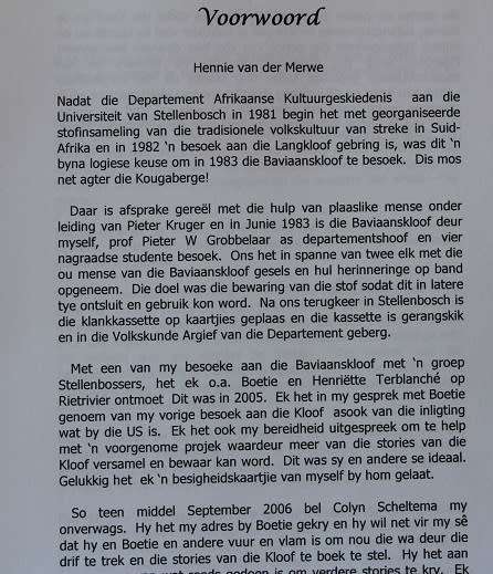 Baviaanskloof Stories deur J.C. Scheltema.