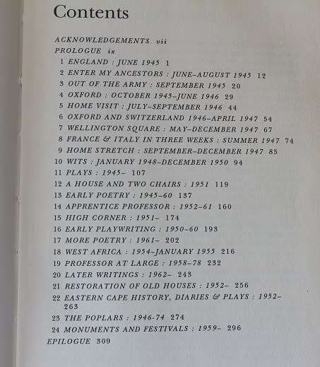 A local Habitation by Guy Butler. An Autobiography 1945-90