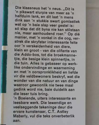 Klaasneus-hulle deur Anna Rothmann