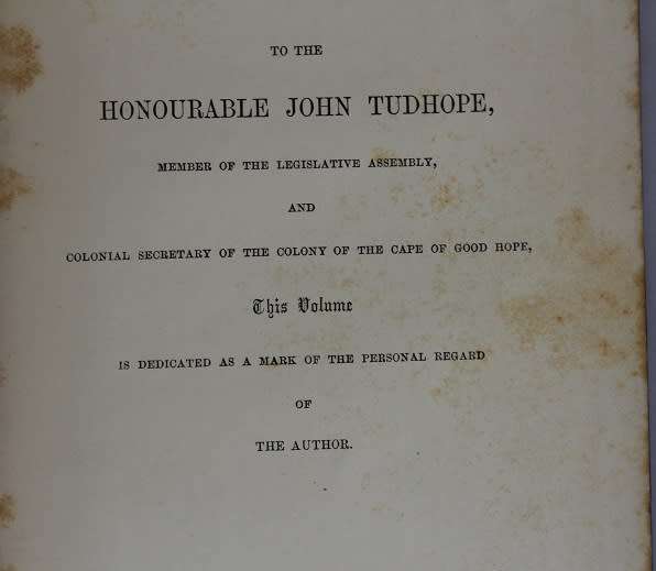 Rambles through the archives of the Cape of Good Hope-1688-1700 by H.C. Vos Leibbrandt.
