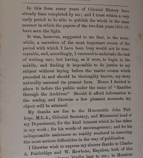 Rambles through the archives of the Cape of Good Hope-1688-1700 by H.C. Vos Leibbrandt.