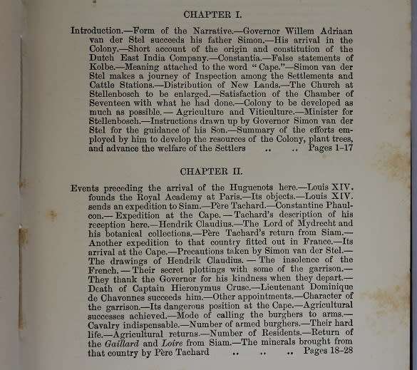 Rambles through the archives of the Cape of Good Hope-1688-1700 by H.C. Vos Leibbrandt.