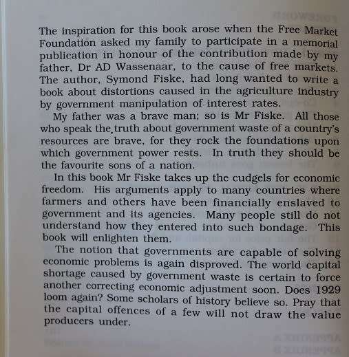 Damage by debt by Symond Fiske