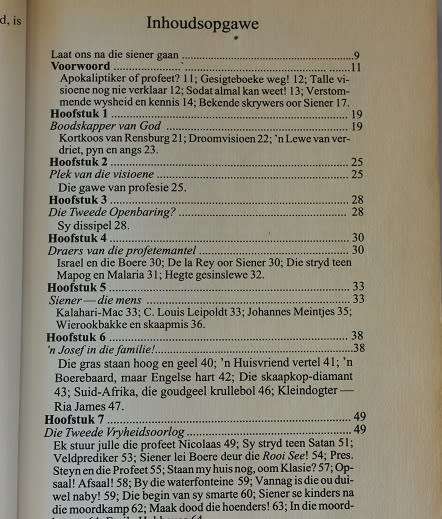 Siener van Rensburg. Boodskapper van God deur Adriaan Snyman.