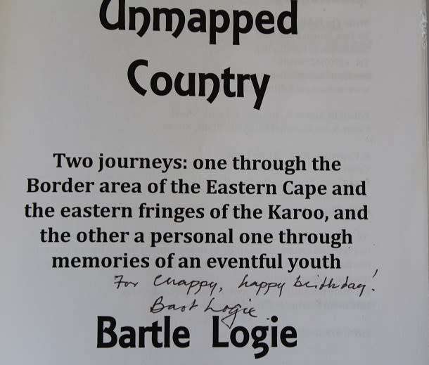 Tales from an unmapped country by Bartle Logie. Signed !