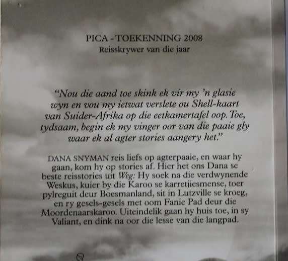 Op die agterpaaie deur Dana Snyman