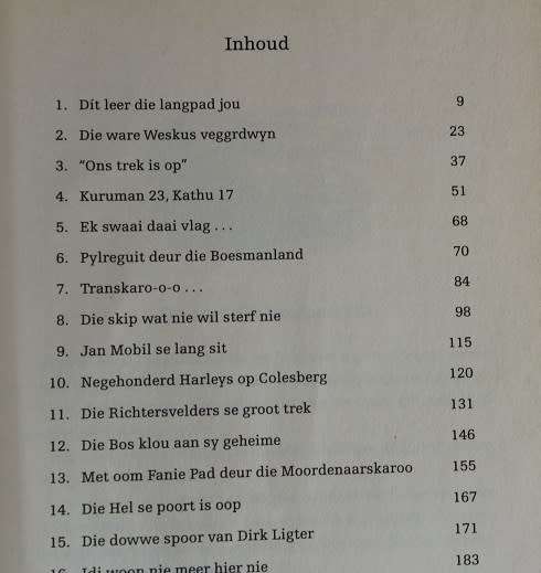 Op die agterpaaie deur Dana Snyman