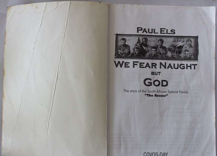 We fear naught but God by Paul Els. The story of the`Recces`