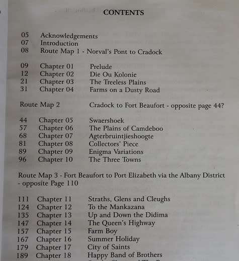 Dusty Road to long ago by Bartle Logie-Signed ! Eastern Cape travelogue.