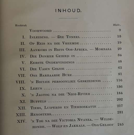 Voortekkerslewe in donker Afrika deur Bana Maie