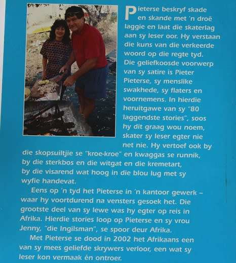 Skater deur Pieter Pieterse. 80 laggende stories.