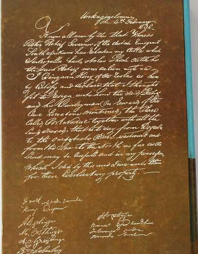 Gelofteland deur F.A. Venter