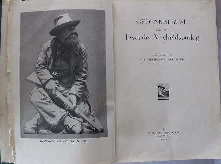 Gedenkalbum van die Tweede Vryheidsoorlog- J. H. Breytenbach