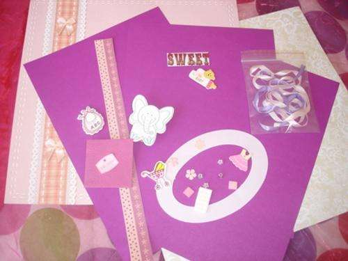 OUR SWEET BABY Scrapbooking Kit (SUPER SHIPPING OFFER)