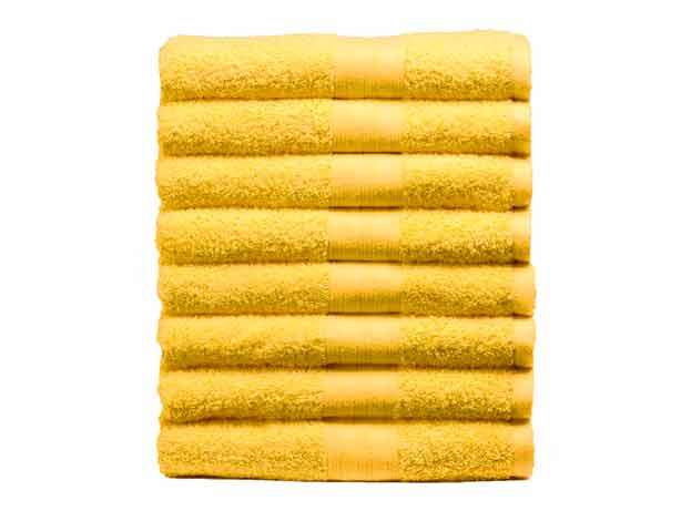 Sunshine Yellow Bath Towels