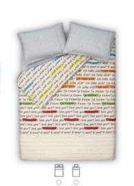 LATEST: Beautiful Grey Printed Duvet Set (Queen)