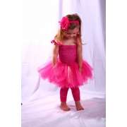 Little Girls Designer TUTU Dress HOT PINK (FIRST ON BOB AND AMAZING)