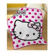 KIDS BEDDING FLEECE BLANKIE (100% ORIGINAL) HELLO KITTY