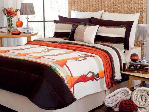 Burundi Lady Duvet Cover Set (Queen)