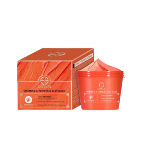 Estelin Vitamin C and Tumeric Clay Mask