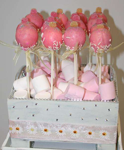 Cake Pop Stand - wood