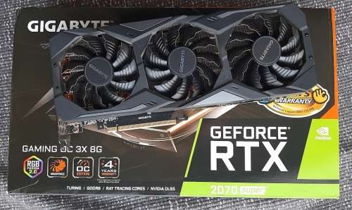Gigabyte RTX 2070 Super 8GB OC Graphics Card