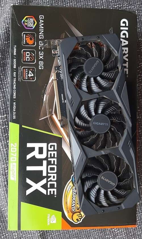 Gigabyte RTX 2070 Super 8GB OC Graphics Card