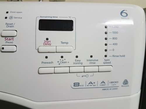 Whirlpool 8kg, Eco 6th Sense Washing Machine